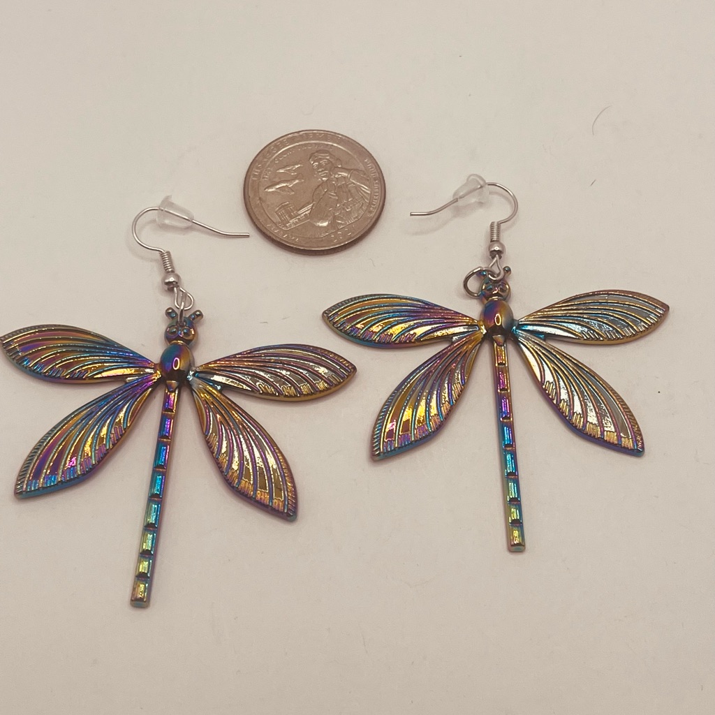 Earrings For Women Dragon- Fly Design